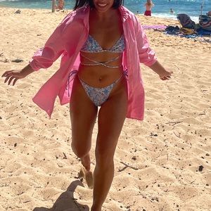 Pink H&M button down